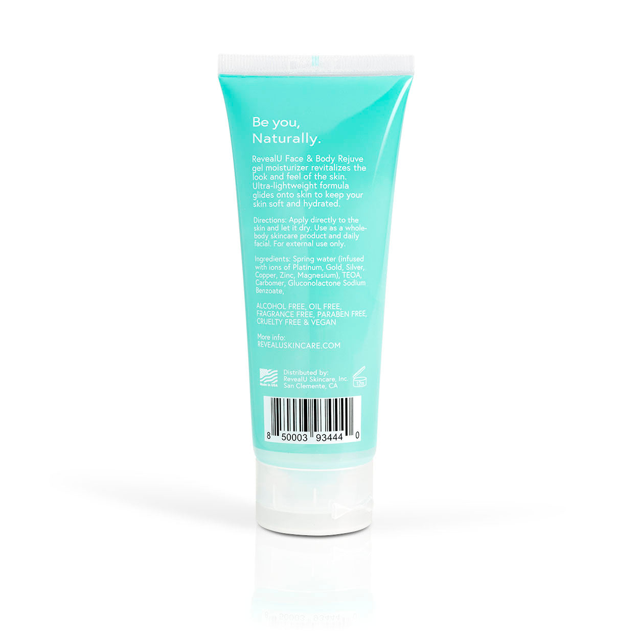 Body clearance gel moisturizer